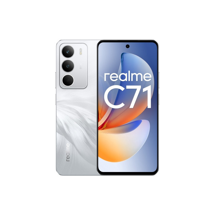 Realme C71 Smartphone Pantalla 6.67" - 8GB - 256GB - Camara 50MP - Bateria 6000mAh - Carga Rapida 45W - Color Blanco