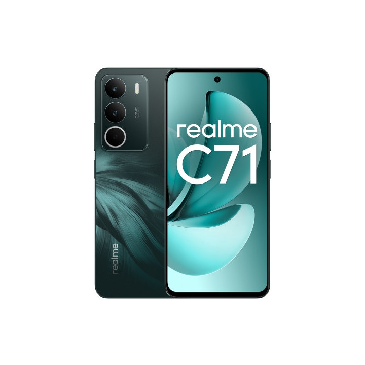 Realme C71 Smartphone Pantalla 6.67" - 8GB - 256GB - Camara 50MP - Bateria 6000mAh - Carga Rapida 45W - Color Verde