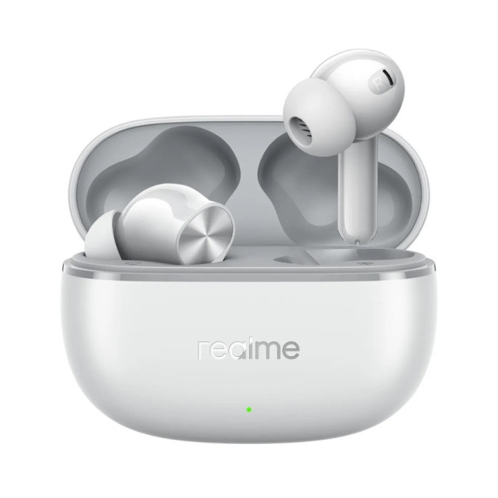 Realme Buds T200 Lite Auriculares True Wireless - Bluetooth 5.4 - 4 Microfonos - 7 Horas Autonomia - Color Gris