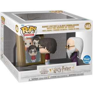 Funko Pop Moment Harry Potter Harry Potter y Albus Dumbledore con el Espejo de Erised - Set de Figuras de Vinilo - Altura 10.5c