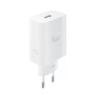 Realme SuperVOOC Cargador de Pared 45W - USB 2.0 - Carga Rapida - Color Blanco