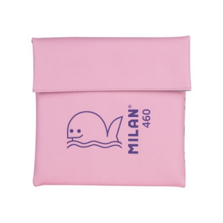 Milan Coleccion 460 Bolsa Isotermica Porta Alimentos 0.3L - Forro Interior Isotermico - Color Rosa