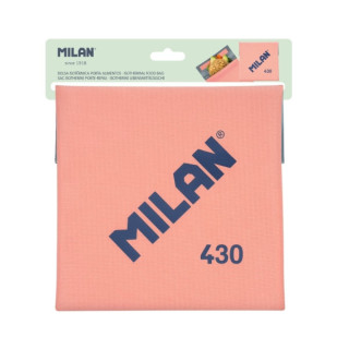 Milan Coleccion 430 Bolsa Isotermica Porta Alimentos 0.3L - Forro Interior Isotermico - Color Rosa