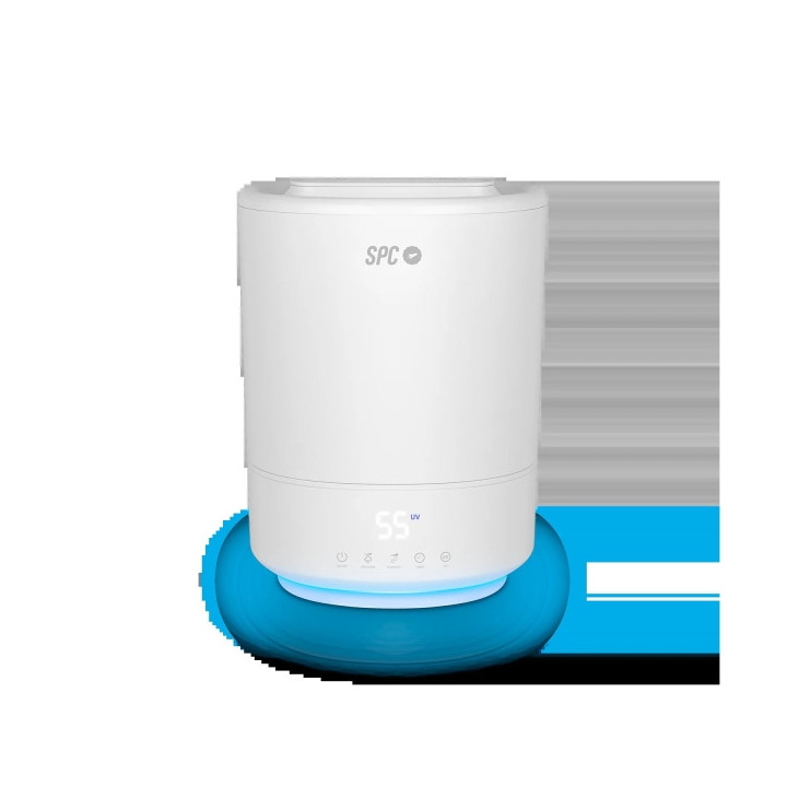 SPC Evadne Humidificador Ultrasonico e Inteligente 4.5L - Temporizador hasta 12h - Modo Automatico