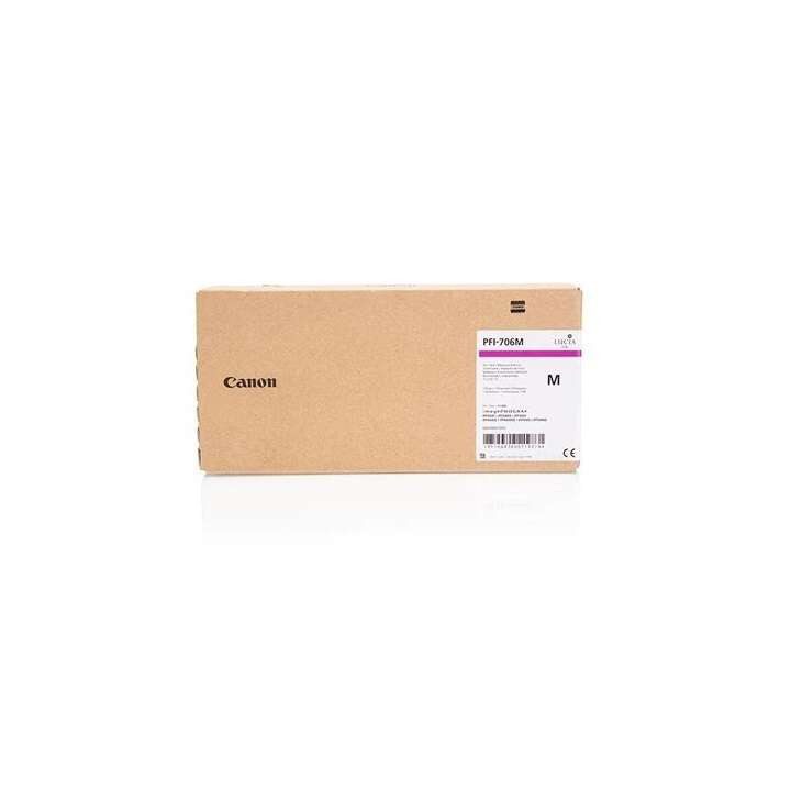 Canon PFI706 Magenta Cartucho de Tinta Original - 6683B001