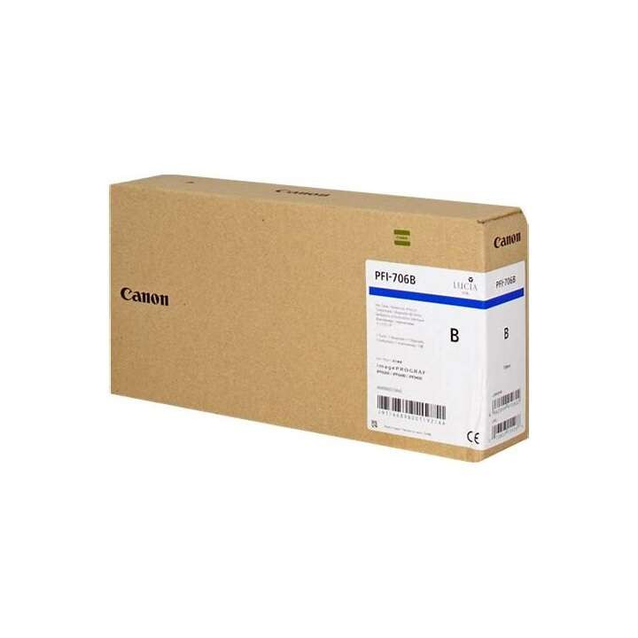 Canon PFI706 Blue Cartucho de Tinta Original - 6689B001
