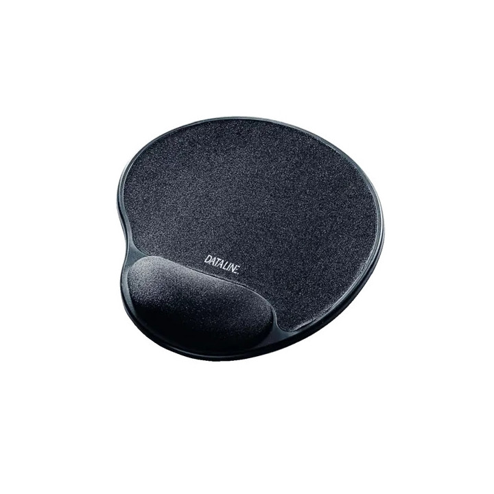 Esselte Dataline Standard Alfombrilla con Reposamuñecas Relleno de Gel - Medidas 215x300x22mm - Acabado en Lycra - Base Antide