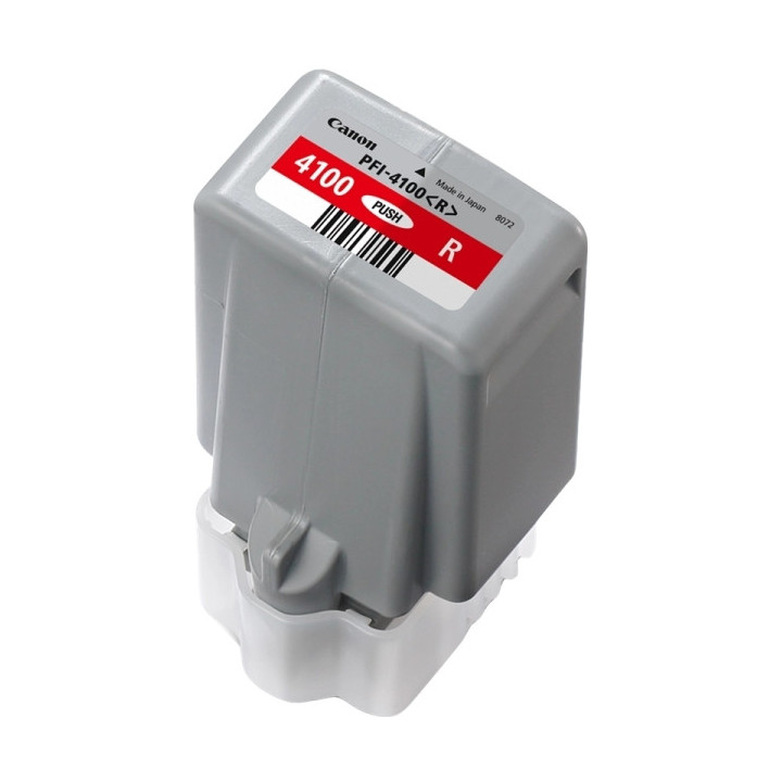 Canon PFI4100 Rojo Cartucho de Tinta Original - PFI4100R/6785C001