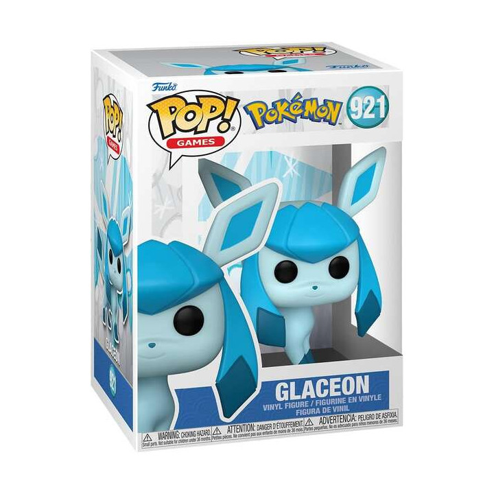 Funko Pop Pokemon Glaceon - Figura de Vinilo - Altura 9.5cm aprox.