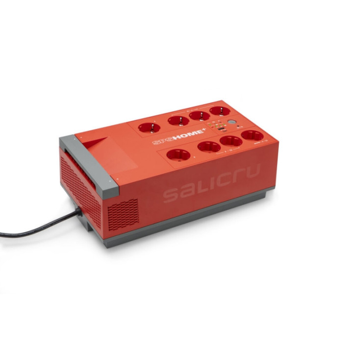 Salicru SPS 1000 HOME+ Sistema de Alimentacion Ininterrumpida - SAI/UPS - 1000 VA - Line interactive Multibase - Color Rojo