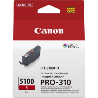 Canon PFI5100 Rojo Cartucho de Tinta Original - PFI5100R/6958C001