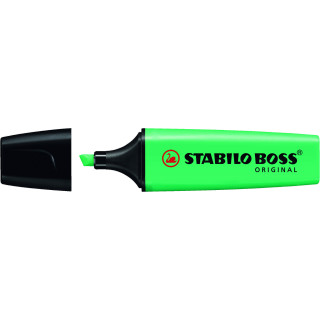 Stabilo Boss 70 Rotulador Marcador Fluorescente - Trazo entre 2 y 5mm - Recargable - Tinta con Base de Agua - Color Turquesa Fl