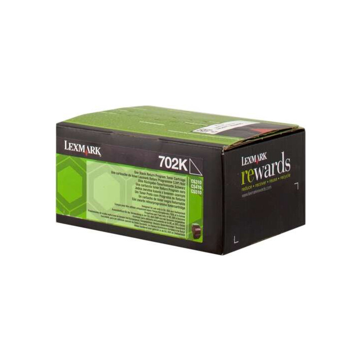 Lexmark CS310/CS410/CS510 Negro Cartucho de Toner Original - 70C20K0/70C20KE/702K