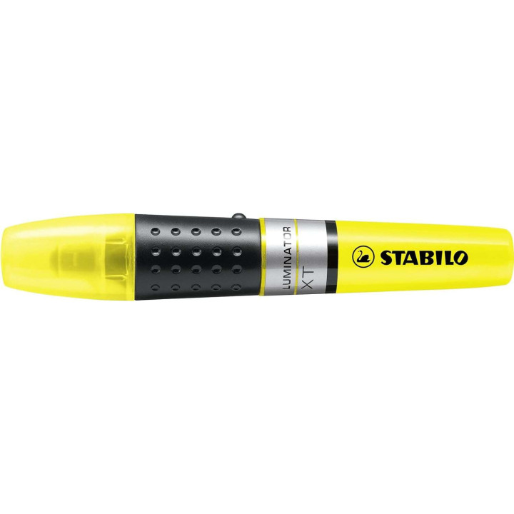 Stabilo Luminator Marcador Fluorescente - Mayor Suministro de Tinta - Zona de Agarre - Trazo entre 2 y 5mm - Color Amarillo