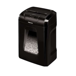 Fellowes 12C Destructora de Papel Manual Corte en Particulas P-4 - Destruye hasta 12 Hojas - Capacidad de la Papelera 19L - Des