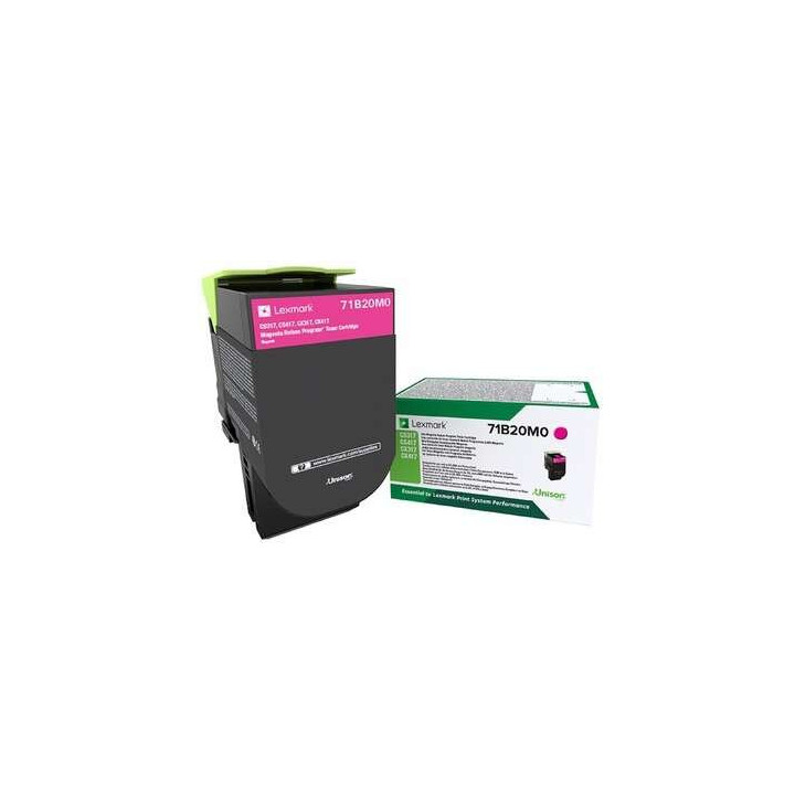 Lexmark CS317/CS417/CS517/CX317/CX417/CX517 Magenta Cartucho de Toner Original - 71B20M0/71B0030