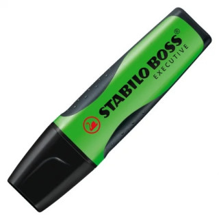 Stabilo Boss Executive Marcador Fluorescente - Zona de Agarre - Trazo entre 2 y 5mm - Recargable - Tinta con Base de Agua - Col