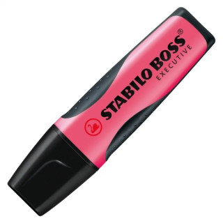 Stabilo Boss Executive Marcador Fluorescente - Zona de Agarre - Trazo entre 2 y 5mm - Recargable - Tinta con Base de Agua - Col