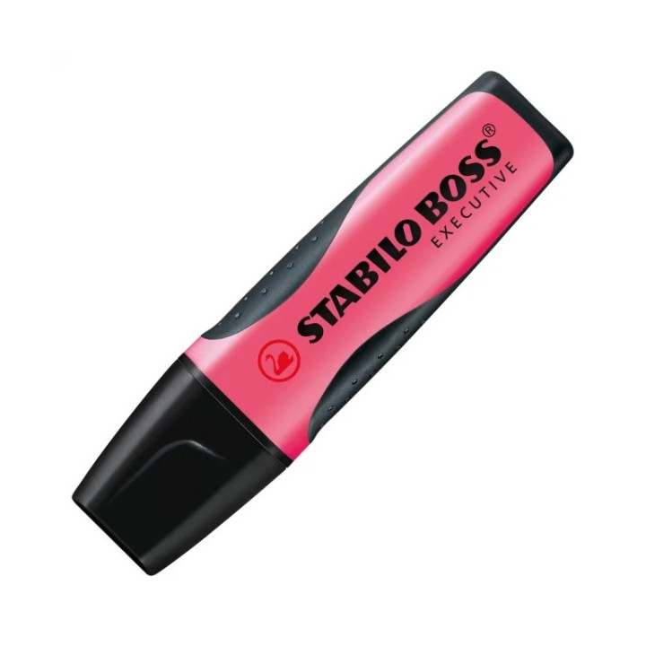 Stabilo Boss Executive Marcador Fluorescente - Zona de Agarre - Trazo entre 2 y 5mm - Recargable - Tinta con Base de Agua - Col
