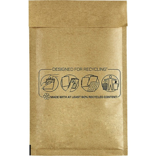 Bankers Box Pack de 100 Bolsas de Burbujas Acolchada - Medida 120x210mm - Burbujas Internas para Amortiguacion - Ideal para Pro