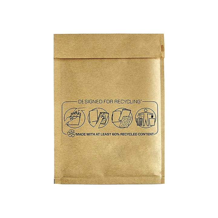 Fellowes Bankers Box Pack de 100 Bolsas de Burbujas Acolchada 15x21cm - Burbujas Internas para Amortiguacion - Tira Autoadhesiv