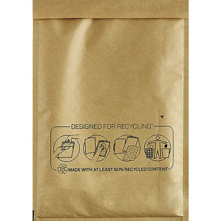 Bankers Box Pack de 50 Bolsas de Burbujas Acolchada - Medida 220x330mm - Burbujas Internas para Amortiguacion - Ideal para Prod