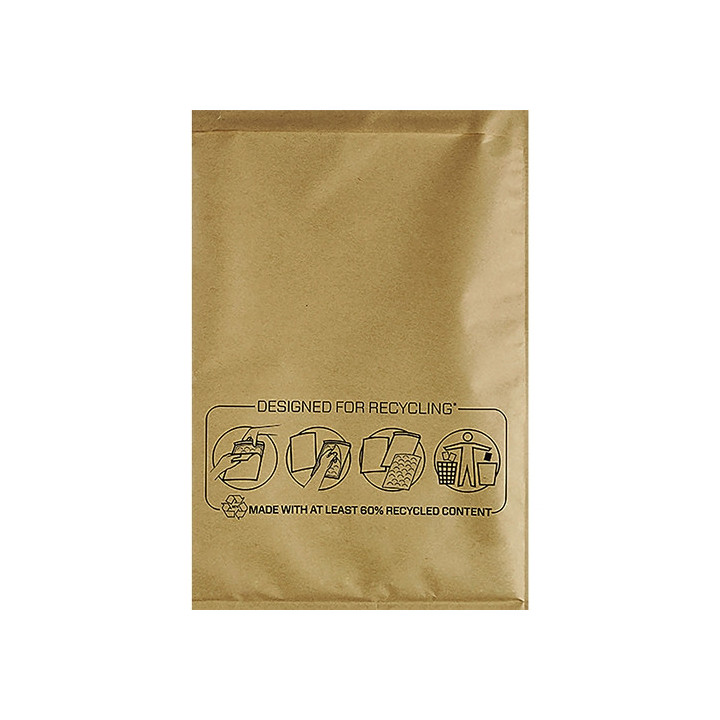 Fellowes Bankers Box Pack de 50 Bolsas de Burbujas Acolchada - Medida 300x440mm - Burbujas Internas para Amortiguacion - Ideal