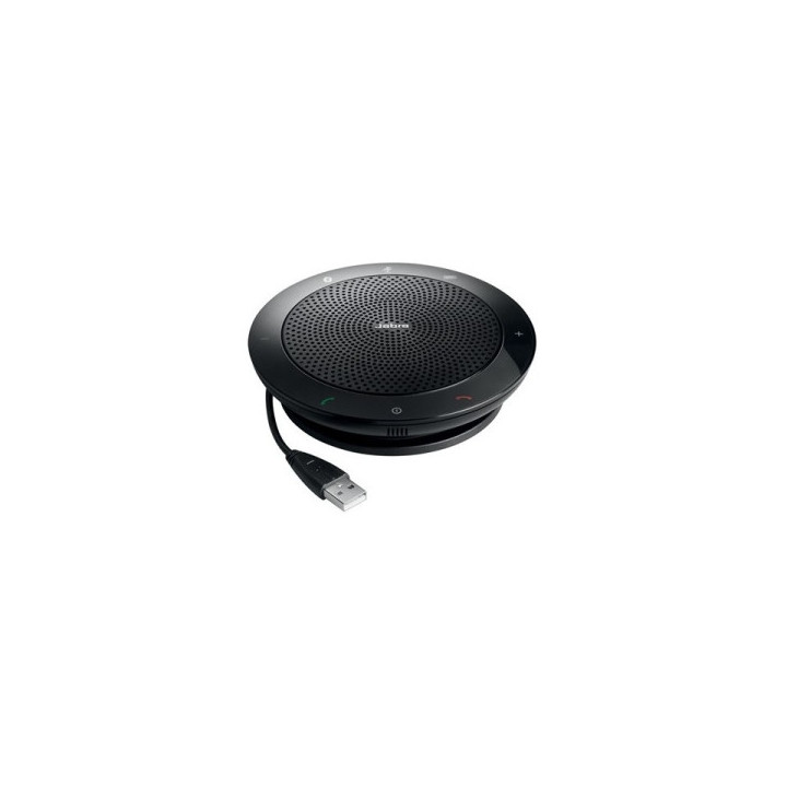 Jabra Speak 510 UC Altavoz USB/Bluetooth 3.0 para Conferencias Telefonicas - Microfono Omnidireccional - Autonomia hasta 15h -
