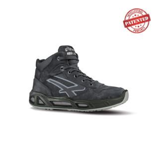 Upower Lift Carpet S ESD Calzado de Seguridad Altos - Talla 38 - Cuero Nubuck