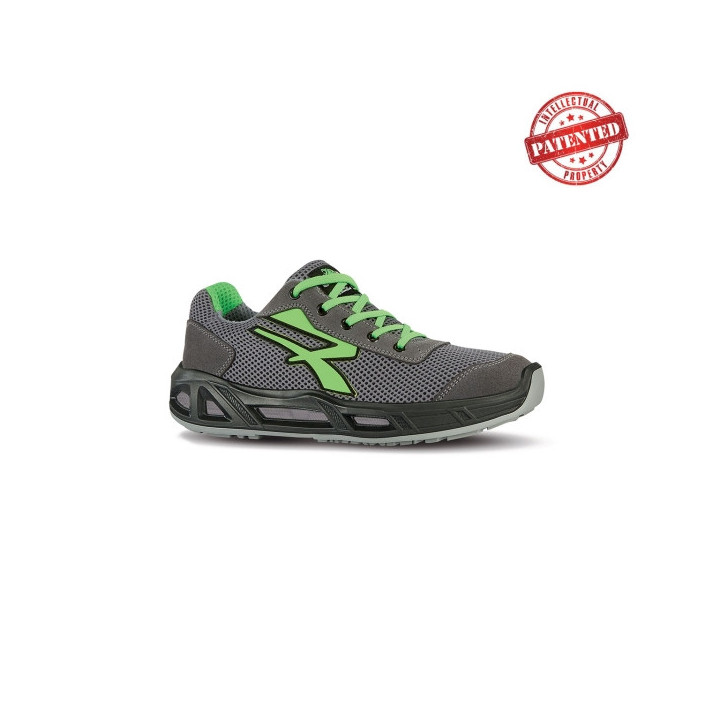 Upower Summer Carpet S ESD Calzado de Seguridad - Talla 35 - Puntera AirToe Aluminium