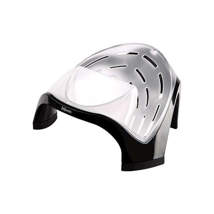 Fellowes Soporte para Portatil con 4 Puertos USB - Compartimento para Accesorios - 3 Ajustes de Altura - Peso Max 6kg