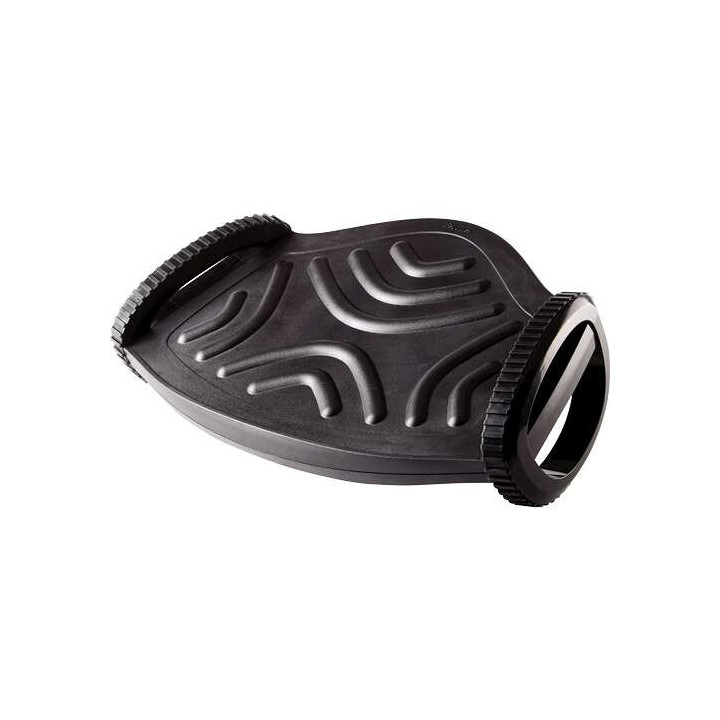 Fellowes Smart Rocker Reposapies - Doble Base Circular - Ayuda a una Correcta Circulacion - Superficie Efecto Masaje - Color Ne