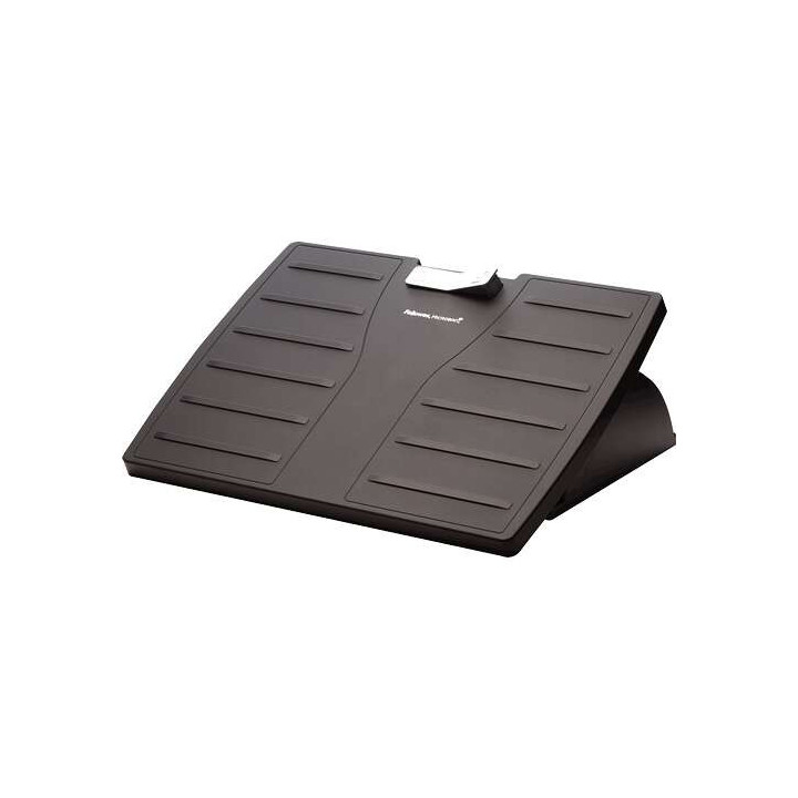 Fellowes Office Suites Reposapies Ajustable con Microban - 3 Ajustes de Altura - Tamaño de 444x333mm - Rango de Inclinación h
