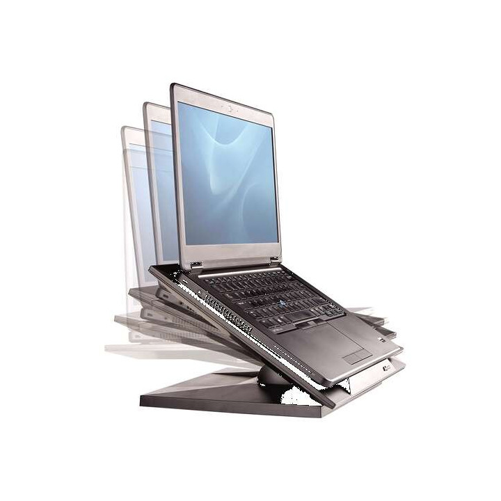 Fellowes Designer Suites Soporte para Portatil - Altura Ajustable en 4 Posiciones - Angulo de Inclinacion 30º - Base Antidesli