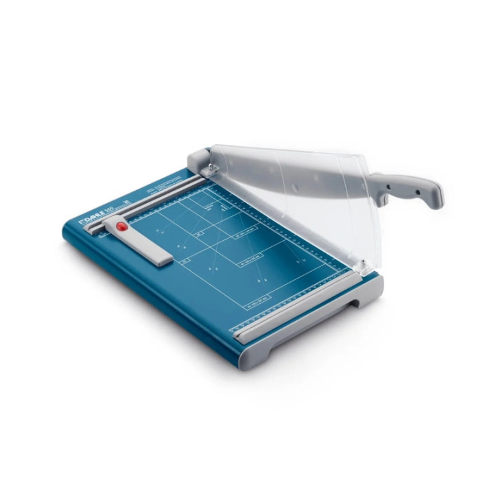 Dahle 560 Cizalla de Palanca de Precision Formato A4 - Capacidad 25 Hojas - Cuchilla de Acero de Solingen - Proteccion de Cuchi