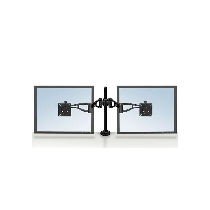 Fellowes Professional Series Brazo Doble para Monitor - Ajustable en Altura - Regulable en Profundidad - Regulable en Inclinaci