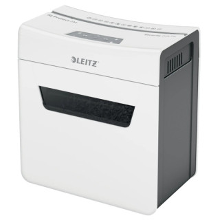 Leitz IQ Protect Premium 3M Destructora de Papel Manual Micro Corte P-5 - Destruye hasta 3 Hojas - Ultrasilenciosa - Papelera d