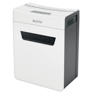 Leitz IQ Protect Premium 4M Destructora de Papel Manual Micro Corte P-5 - Destruye hasta 4 Hojas - Ultrasilenciosa - Papelera d