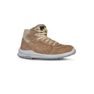 Upower Rebel S ESD Calzado de Seguridad Confortables - Talla 35 - Piel Nubuck Hidrofuga