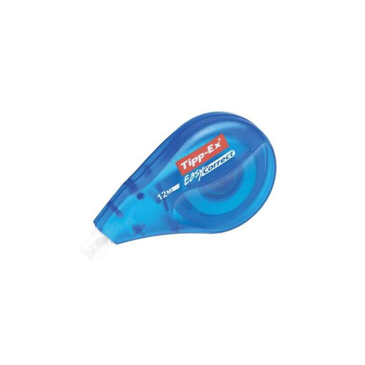 Tipp-Ex Easy Correct Cinta Correctora 4.2mm x 12m - Resistente - Escritura Instantanea