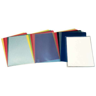 Esselte Dossiers Uñero Folio PVC Liso Modelo 30 180 Micras Caja 100 Transparente Tamaño Folio