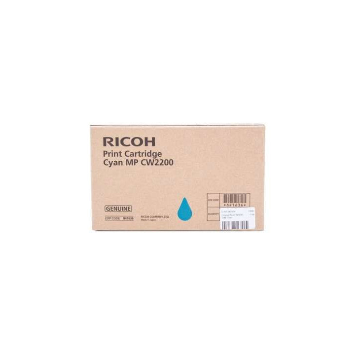 Ricoh Aficio MP-CW2200SP Cyan Cartucho de Tinta Original - 841636/MP CW2200C