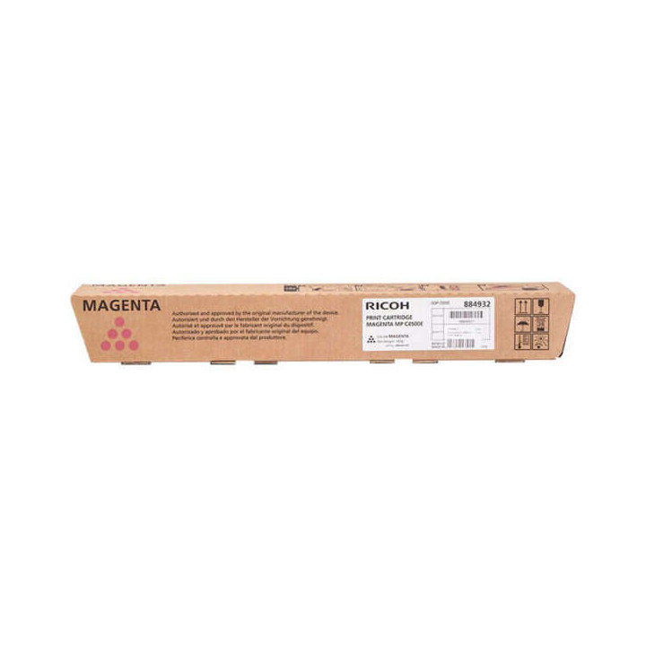 Ricoh Aficio MP-C3500/MP-C4500 Magenta Cartucho de Toner Original - 884932/888610/884936/842036