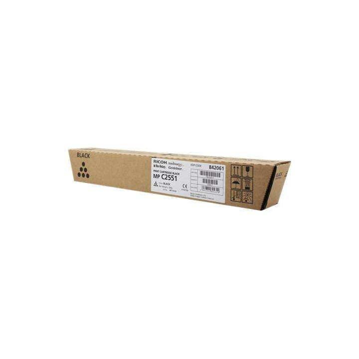 Ricoh Aficio MP-C2051/MP-C2551 Negro Cartucho de Toner Original - 842061/841504/841587/842465