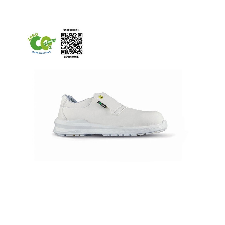 Upower Cliff O ESD Calzado de Seguridad Carbon Neutral - Talla 35 - Parte Superior Resistente al Agua