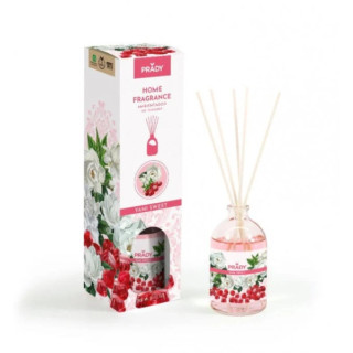 Prady Ambientador Mikado Yani Sweet - Frasco de Cristal 100 ml y Varitas Difusoras