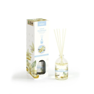 Prady Ambientador Mikado Vainilla Toscana - Frasco de Cristal 100 ml y Varitas Difusoras