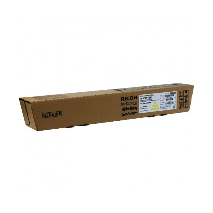 Ricoh IMC2010/IMC2510 Amarillo Cartucho de Toner Original - 842562/842566