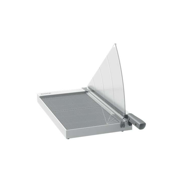 Leitz Precision Home Office A3 Guillotina de Papel Formato A3 - Corta hasta 10 Hojas - Iluminacion del Filo de Corte - Cuchilla