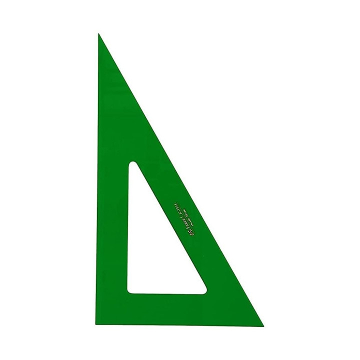 Faber-Castell Cartabon Tecnico 16cm - Sin Graduacion - Color Verde Transparente